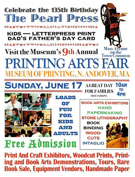 9th Annual Printing Arts Fair