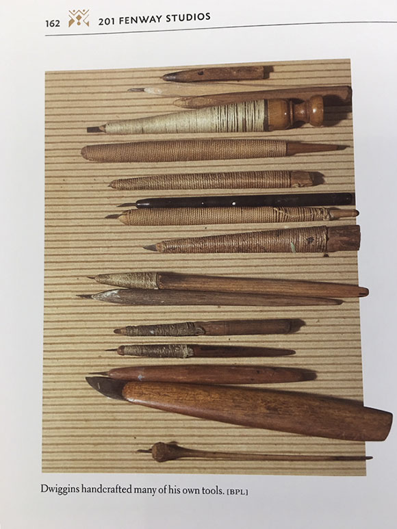 W. A. Dwiggins - tools